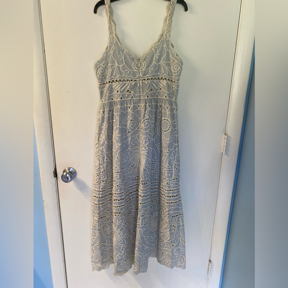 NWT SEA New York Blaire Eyelet Sleeveless Dress Size 4 - Picture 10 of 16